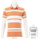 ブリーフィング(BRIEFING)(メンズ)ゴルフウェア 吸水速乾 PANEL STRIPE 半袖 ポロシャツ BRG251M54