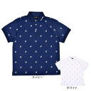 レザレクション(Resurrection)(メンズ)ゴルフウェア RR EBD ポロシャツ RELAX FIT BE12PS14