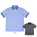レザレクション(Resurrection)(メンズ)ゴルフウェア GMプリントポロシャツ BE12PS22