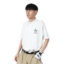 マンシングウエア(MUNSING WEAR)(メンズ)ゴルフウェア PEN 半袖 TEAM ポロシャツ MU5SHS09M WH00