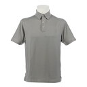 PG ゴルフウェア メンズ ボーダー半袖ポロシャツ PGLS-1901 GRY （Men's）