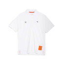 プーマ(PUMA)(メンズ)ゴルフウェア PUMA x FFTK ビッグ レーベル 半袖 ポロシャツ 633661-03