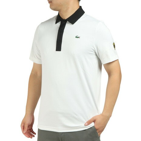 ラコステ 【1,500円OFFクーポン 5/30限定 2万円以上購入】ラコステ（LACOSTE）（メンズ）ゴルフウェア プレジデンツカップインターナショナルチーム プレーンポロシャツ DH8193L-AU8