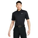 【7/18限定 最大1万Pバック要エントリー&抽選】ナイキ(NIKE)(メンズ)ゴルフウェア 速乾 ツアー ドライフィット ソリッド 半袖ポロシャツ FZ7482-010