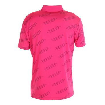 【ポイント最大14倍!0のつく日限定!エントリー要】アディダス(adidas) ゴルフ ポロシャツ ゴルフウェア メンズ ADICROSS レタードデザイン 半袖ボタンダウンポロシャツ FVE79-DW7694MA (Men's)