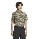 アディダス(adidas)(メンズ)ゴルフウェア カモフラージュ柄 半袖シャツ KVH24-JF6280OLV