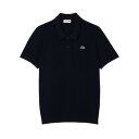 ラコステ(LACOSTE)(メンズ)ゴルフウェア ワントーンゴルフポロセーター AH9341-10166