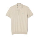 ラコステ(LACOSTE)(メンズ)ゴルフウェア ワントーンゴルフポロセーター AH9341-10ZAM