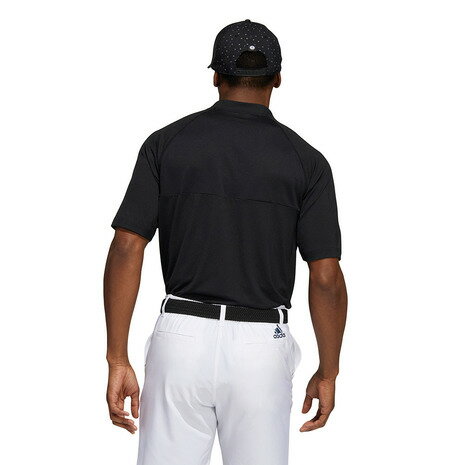 アディダス（adidas） ゴルフウェア ソリッド 半袖ボタンスタンドカラーシャツ UG212-HA6159 UG212-HA1468 （メンズ）