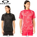【マラソン期間限定 さらに最大P10倍】オークリー(OAKLEY)(メンズ)ゴルフウェア 吸汗速乾 接触冷感 コールド 半袖モックネックTシャツ FOA4064...
