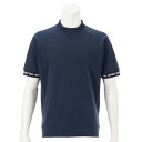 ブリーフィング(BRIEFING)(メンズ)モックネック ゴルフ 半袖 NECK LOGO ハイネックシャツ BRG251M60-076