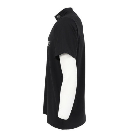 【11/4 20時スタート さらに最大P10倍】セントアンドリュース（ST.ANDREWS）（メンズ）モックネック ゴルフ カチオンポリエステル ベア天竺 半袖ハイネックシャツ 042-5167351-010