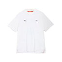 プーマ(PUMA)(メンズ)ゴルフ PUMA x FFTK ビッグ レーベル モックネック 半袖 ポロシャツ 633662-03