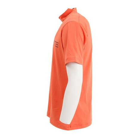 デサントゴルフ（DESCENTEGOLF）（メンズ） ゴルフウェア 吸汗速乾 UVカット 高通気 モックネック半袖Tシャツ DGMTJA00XB OR00