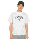 【7/18限定 最大1万Pバック要エントリー&抽選】キャロウェイ(CALLAWAY)(メンズ)ゴルフウェア 半袖モックネックスウェット C24217103-1030