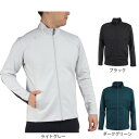 デサントゴルフ（DESCENTEGOLF）（メンズ）ゴルフウェア 長袖 ストレッチ 吸汗速乾 UVカット 防風 フルジッパー ロゴ WINDX ジャケット..