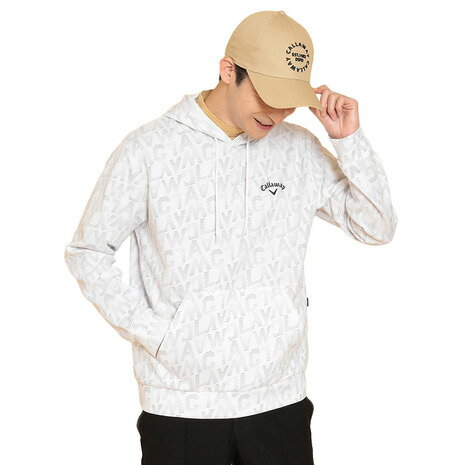 キャロウェイ（CALLAWAY）（メンズ）ゴルフウェア プルオーバースウェットパーカー C24217102-1030