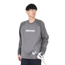 ブリーフィング(BRIEFING)(メンズ)ゴルフウェア 保温 通気性 POLARTEC WINDBLOCK 長袖 クルーネックシャツ BRG243MB6-01...
