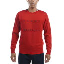 トミーヒルフィガー（TOMMY HILFIGER）（メンズ）ゴルフウェア フラッグ編地 クルーネックニット THMA270-RED