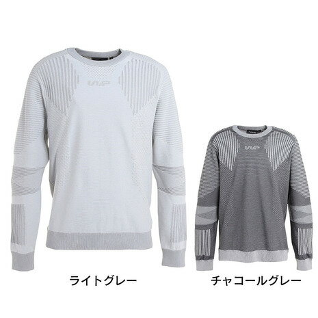 ザ・ワープ・バイ・エネーレ（The Warp By Ennerre）（メンズ）ゴルフウェア WR JQ クルーネックニット WG5QTJ08