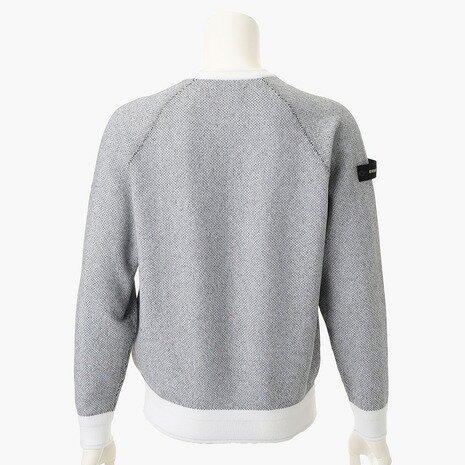 ブリーフィング（BRIEFING）（メンズ）ゴルフウェア MS BIRDS EYE ロゴ クルーネックニット BRG253M33-000