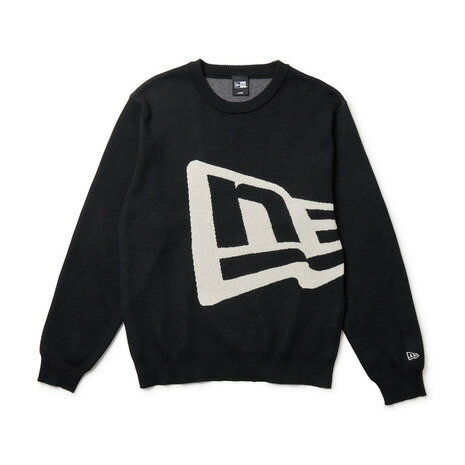 ニューエラ（NEW ERA）（メンズ）ゴルフウェア ニットセーター フラッグロゴ 長袖 14669877