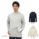 【7/18限定 最大1万Pバック要エントリー&抽選】ルコックスポルティフ(lecoqsportif)(メンズ)ゴルフウェア 長袖 パーカー スウェットプルオーバー LG5SSW00M