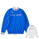 ルコックスポルティフ(lecoqsportif)(メンズ)ゴルフウェア ストレッチフォーサー 長袖 裏地付き防風セーター LG4FST30M
