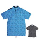 ルコックスポルティフ(lecoqsportif)(メンズ)ゴルフウェア 接触冷感 半袖 ポロシャツ LG5SHS19M