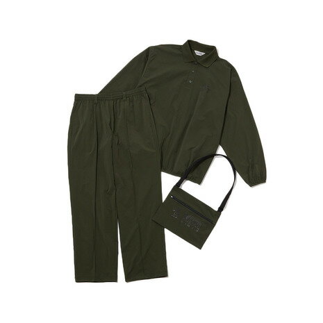 マンシング（MUNSING）（メンズ）ゴルフウェア Utility 3ピース セットアップ MU5FJK08M KH00