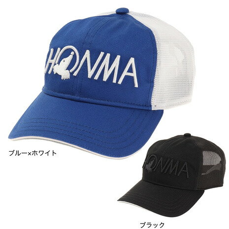 本間ゴルフ（HONMA）（メンズ）半メッシュ ロゴキャップ 031733667