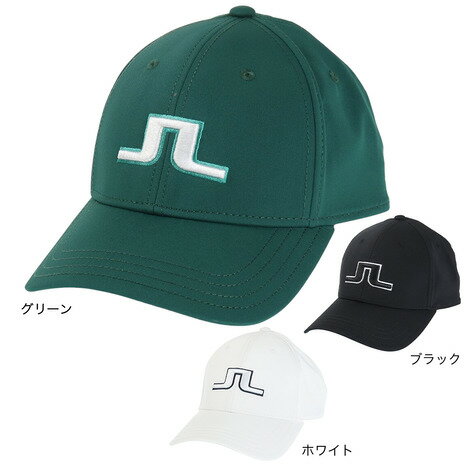 【1,500円OFFクーポン 5/30限定 2万円以上購入】J.LINDEBERG（メンズ）ゴルフ 帽子 Angus 3D刺繍 ブリッジマーク キャップ 073-58301