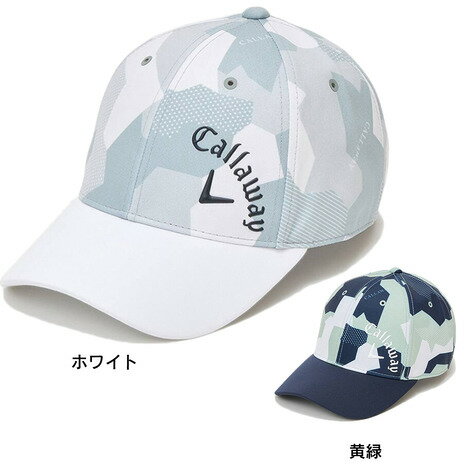 キャロウェイ（CALLAWAY）（メンズ）ゴルフ 吸汗速乾 カモフラ柄キャップ C23291102のサムネイル