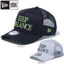 ニューエラ（NEW ERA）（メンズ、レディース）ゴルフ キャップ 9FORTY A-Frame トラッカー Keep Balance 14109249/14109250