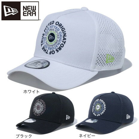 ニューエラ（NEW ERA）（メンズ、レディース）ゴルフ 9FORTY A-Frame Laser Perforated Circle OOTTF キャップ 14109273/14109274/14109275のサムネイル
