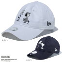 ニューエラ（NEW ERA）（レディース）ゴルフ 9TWENTY ロングバイザー ピーナッツ キャップ 14124324/14124325