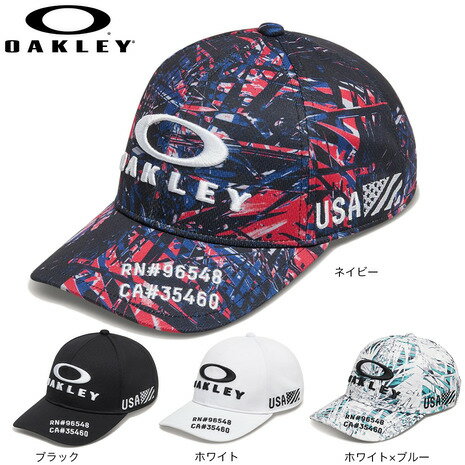 オークリー（OAKLEY）（メンズ）ゴルフ 吸汗速乾 抗菌防臭 FIXED キャップ FOS901712