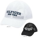 【7/18限定 最大1万Pバック要エントリー&抽選】トミーヒルフィガー(TOMMY HILFIGER)(メンズ)ゴルフ キャップ ダブルラッセル THMB4S25