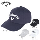 【7/15限定 最大1万Pバック要エントリー&抽選】キャロウェイ(CALLAWAY)(メンズ)ベーシック TW キャップ 25 JM C25990101