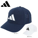 アディダス(adidas)(メンズ)ゴルフ 帽子 撥水 ツアー ハイドロフォニック 2.0 ツアーキャップ KCL42