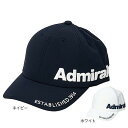 アドミラル ゴルフ(Admiral GOLF)(メンズ、レディース)ゴルフ サイドロゴキャップ ADMB5A07