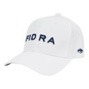 フィドラ(FIDRA)(メンズ)ゴルフ 吸汗速乾 キャップ FD5PVA13 WHT