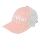 アドミラル ゴルフ(Admiral GOLF)(メンズ、レディース)ゴルフ パフォーマンスプロ メッシュキャップ ADMB4A01-RPNK