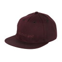 アディダス(adidas)(メンズ)帽子 ワックスキャンバス フラットビルキャップ KVI46-JJ3824RED