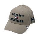 トミー ヒルフィガー ゴルフ(TOMMY HILFIGER GOLF)(メンズ)ゴルフ キャップ トリプルロゴ THMB903F-SBG