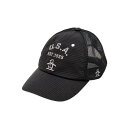 【7/18限定 最大1万Pバック要エントリー&抽選】マンシングウエア(MUNSING WEAR)(メンズ、レディース)ドットエアクーリングキャップ MG5SCP11M BK00