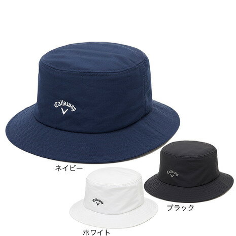 キャロウェイ（CALLAWAY）（メンズ）ゴルフ 耐水 軽量 バケットハット C24291116