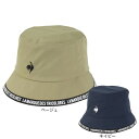 ルコックスポルティフ(lecoqsportif)(メンズ)ゴルフ 吸汗速乾 ロゴデザイン ハット LG4FCP71M