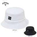 【7/15限定 最大1万Pバック要エントリー&抽選】キャロウェイ(CALLAWAY)(メンズ)ゴルフ 通気性 バケットハット C25191114