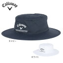 【7/15限定 最大1万Pバック要エントリー&抽選】キャロウェイ(CALLAWAY)(メンズ)ゴルフ ベーシック UV ハット 25 JM C25990112